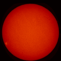 Image of Sun's chromosphere