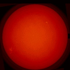 Image of Sun's chromosphere