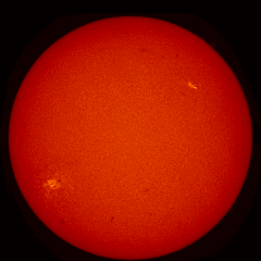 Image of Sun's chromosphere