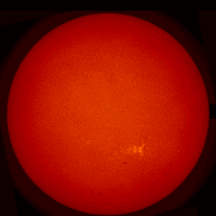 Image of Sun's chromosphere