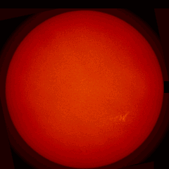 Image of Sun's chromosphere