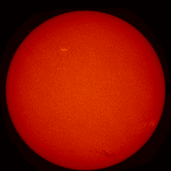 Image of Sun's chromosphere