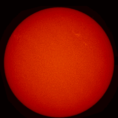 Image of Sun's chromosphere