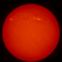 Image of Sun's chromosphere