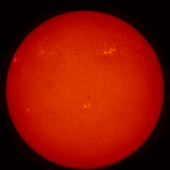 Image of Sun's chromosphere