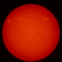 Image of Sun's chromosphere