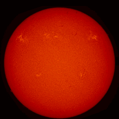 Image of Sun's chromosphere