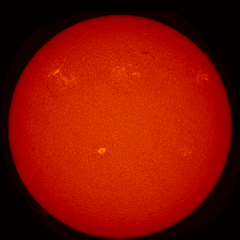 Image of Sun's chromosphere