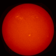 Image of Sun's chromosphere