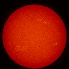 Image of Sun's chromosphere