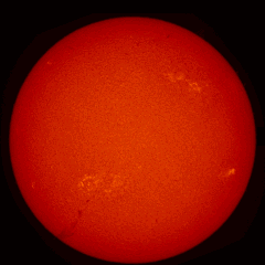 Image of Sun's chromosphere