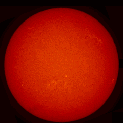 Image of Sun's chromosphere