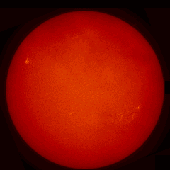 Image of Sun's chromosphere