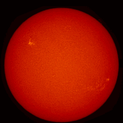 Image of Sun's chromosphere