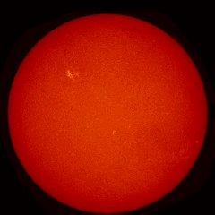 Image of Sun's chromosphere