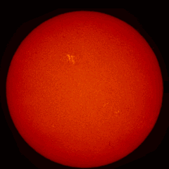 Image of Sun's chromosphere