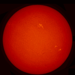 Image of Sun's chromosphere