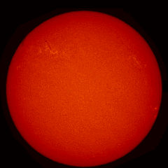 Image of Sun's chromosphere