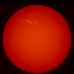 Image of Sun's chromosphere