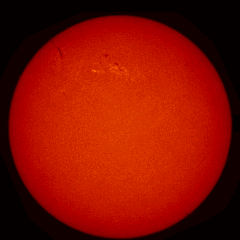 Image of Sun's chromosphere