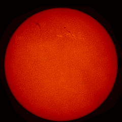 Image of Sun's chromosphere