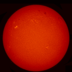 Image of Sun's chromosphere