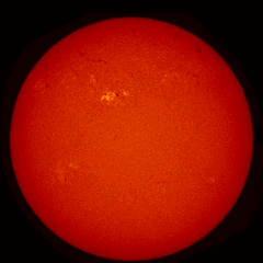 Image of Sun's chromosphere