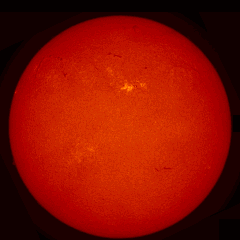 Image of Sun's chromosphere