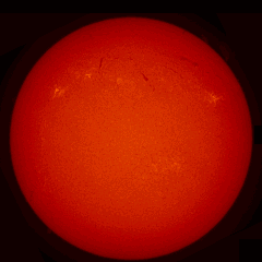 Image of Sun's chromosphere