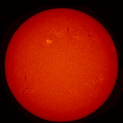 Image of Sun's chromosphere