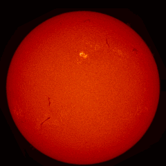 Image of Sun's chromosphere