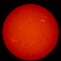 Image of Sun's chromosphere