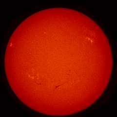 Image of Sun's chromosphere