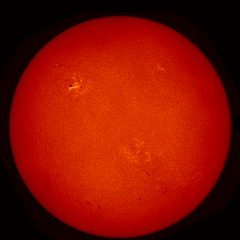 Image of Sun's chromosphere