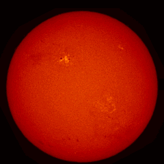 Image of Sun's chromosphere