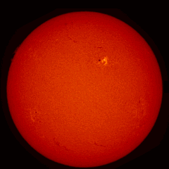 Image of Sun's chromosphere