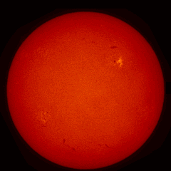 Image of Sun's chromosphere