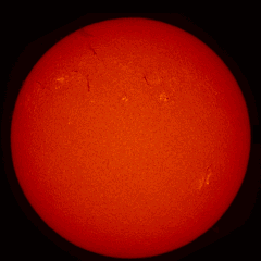 Image of Sun's chromosphere