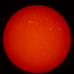 Image of Sun's chromosphere