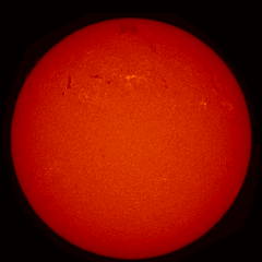 Image of Sun's chromosphere