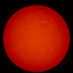 Image of Sun's chromosphere