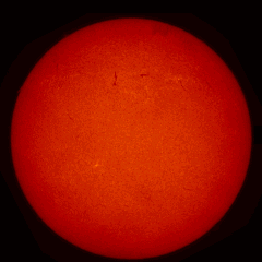 Image of Sun's chromosphere