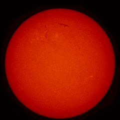 Image of Sun's chromosphere