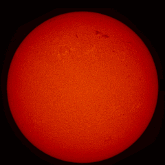 Image of Sun's chromosphere