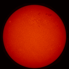 Image of Sun's chromosphere