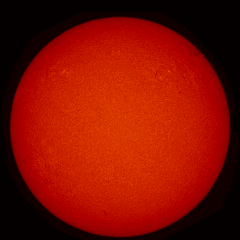 Image of Sun's chromosphere