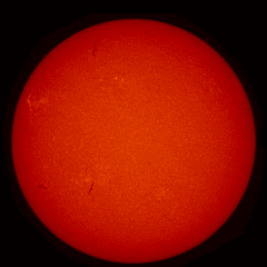 Image of Sun's chromosphere