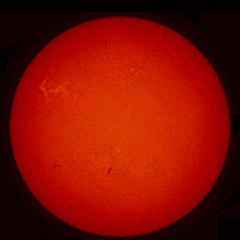 Image of Sun's chromosphere