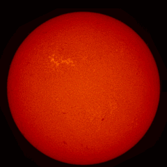 Image of Sun's chromosphere