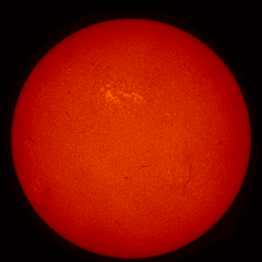 Image of Sun's chromosphere